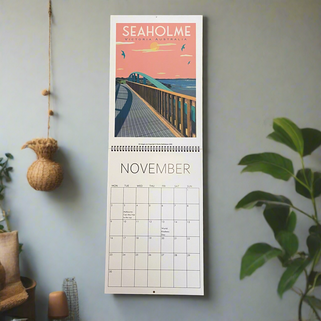 2026 Westie Wall Calendar by Kerrie Gottliebsen (A3)