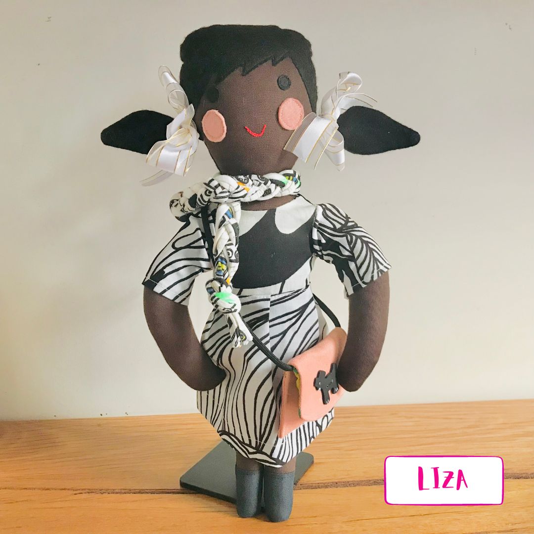 Handmade One-Of-A-Kind Best Friends Cloth Dolls