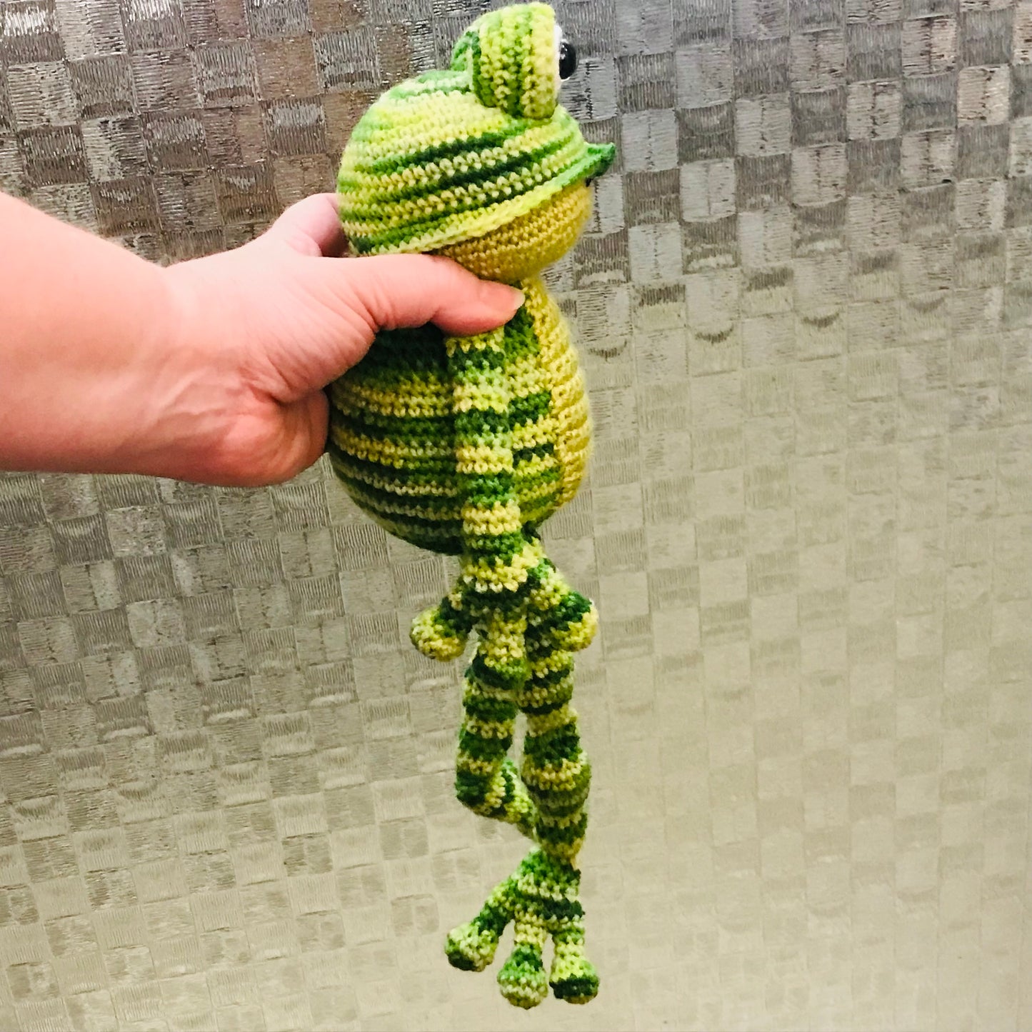 Frog Crochet Toy