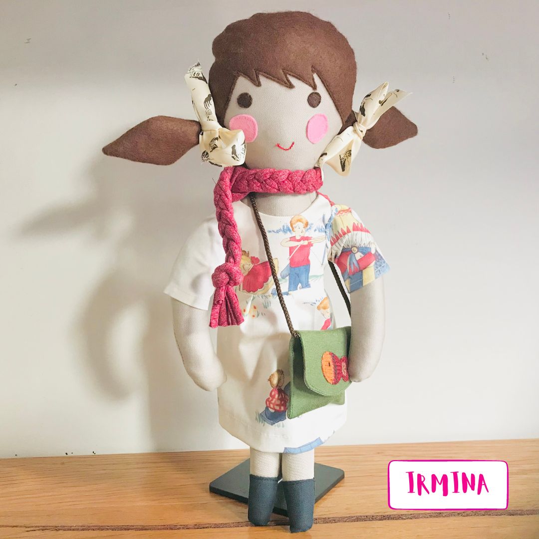 Handmade One-Of-A-Kind Best Friends Cloth Dolls