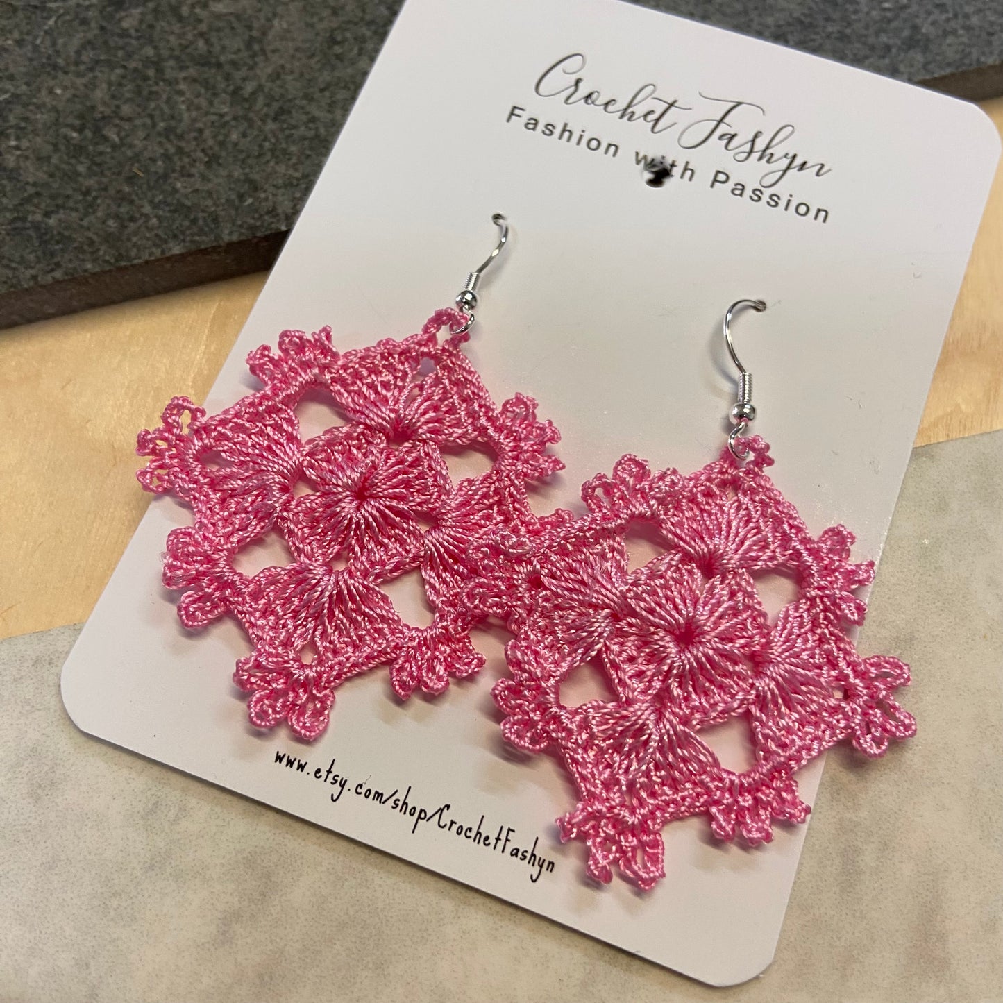 Handcrafted Crochet Earrings
