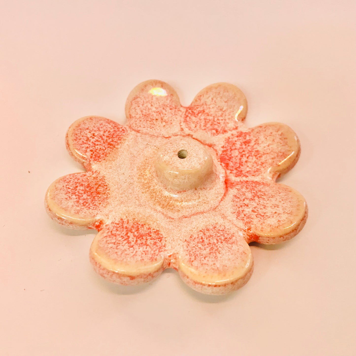 Ceramic Handthrown Flower Incense Holders