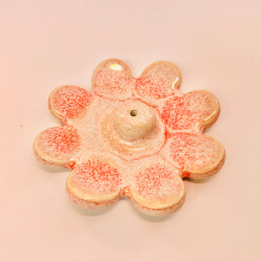 Ceramic Handthrown Flower Incense Holders