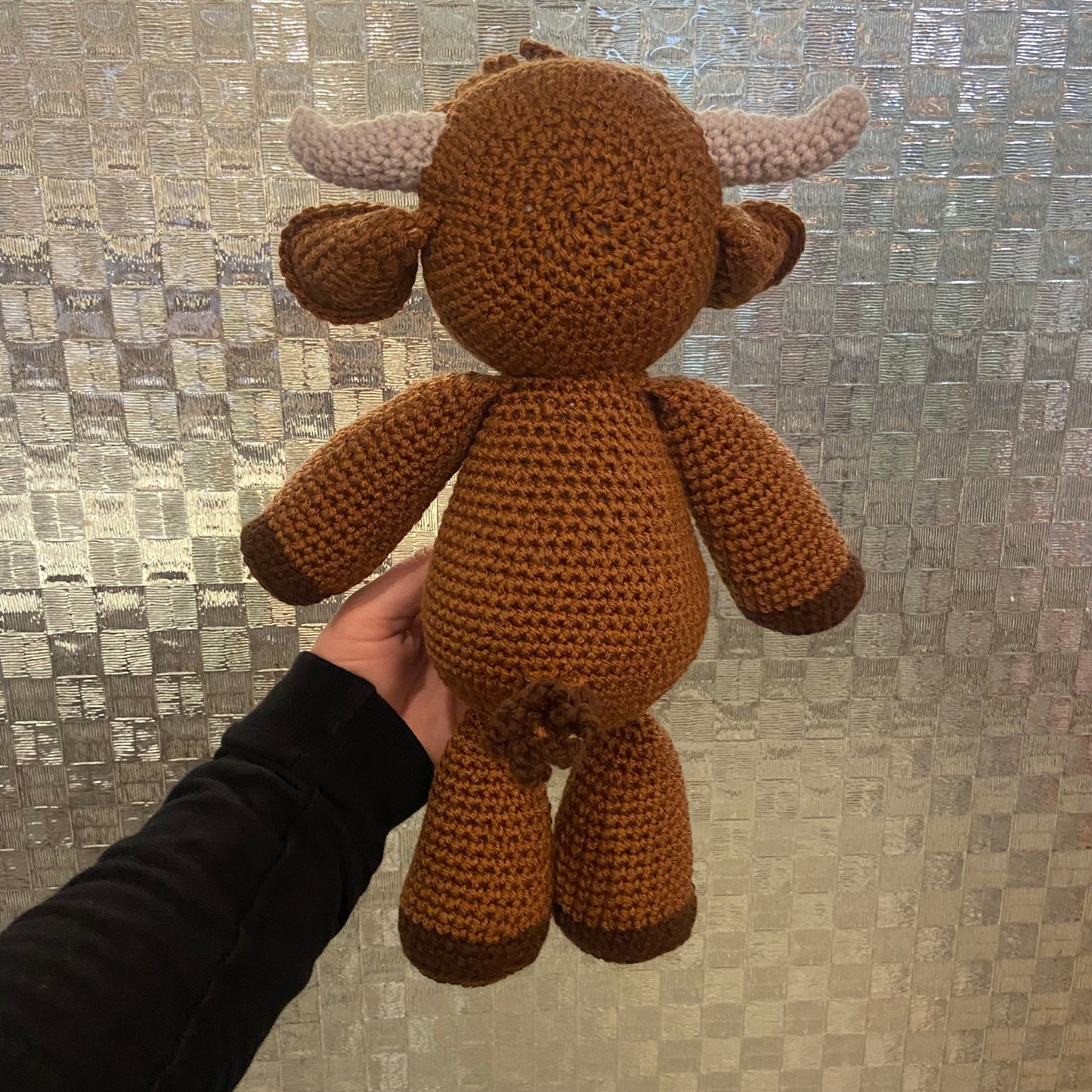 Hairy Coo Crochet Toy 9 (Highland Cow)