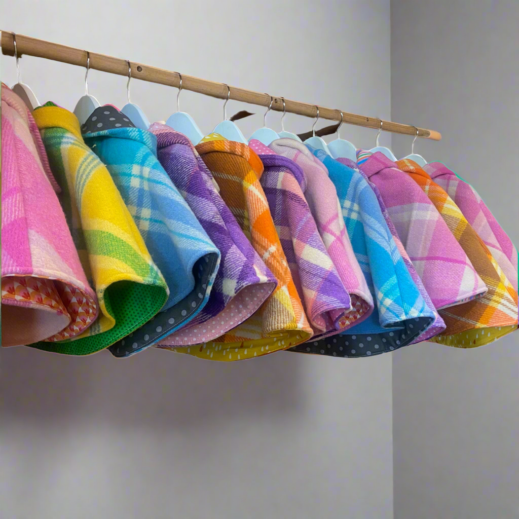 Hooded Woollen Capes - Vintage Blankets