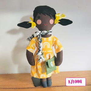 Handmade One-Of-A-Kind Best Friends Cloth Dolls