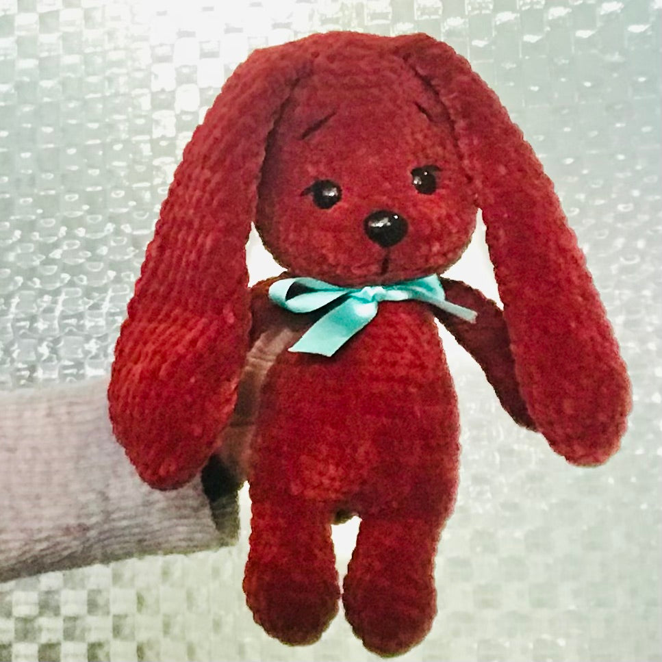 Plush Bunny Crochet Toy