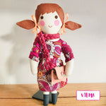 Handmade One-Of-A-Kind Best Friends Cloth Dolls