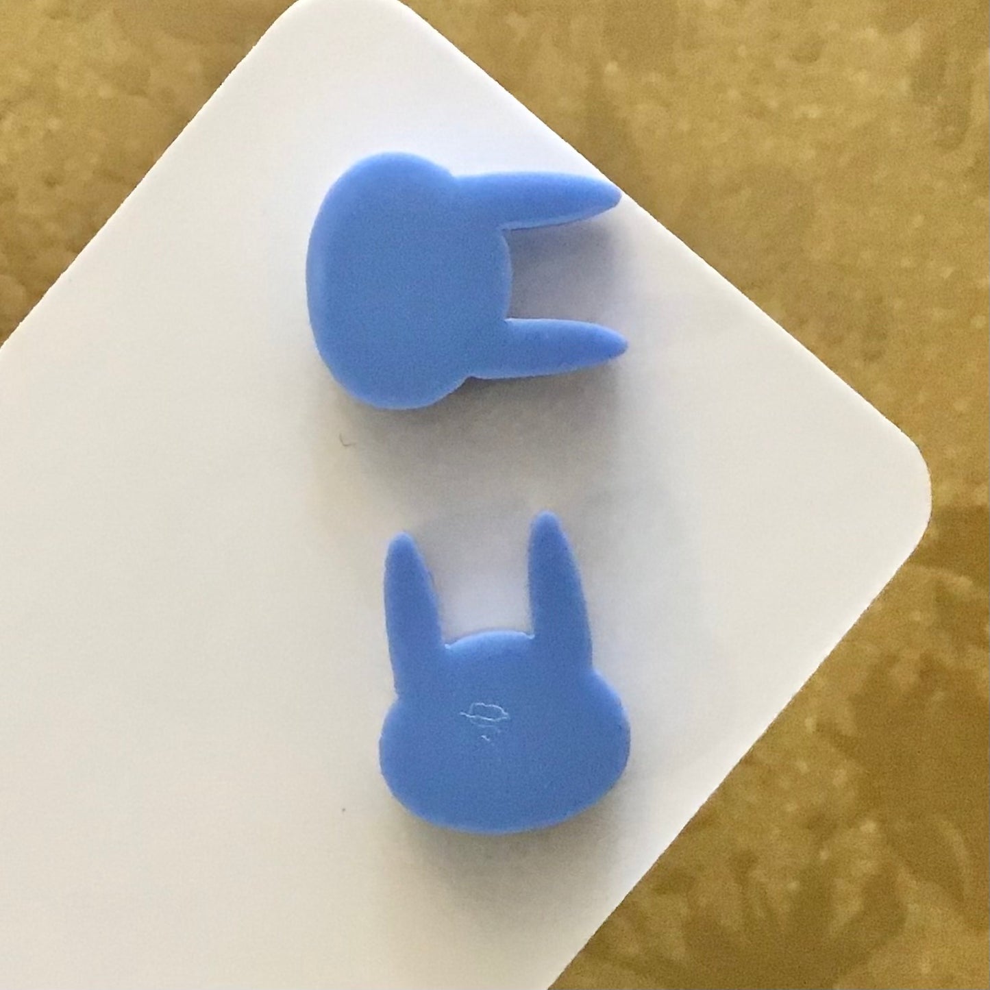 Novelty Studs Earrings - Graphic Acrylic