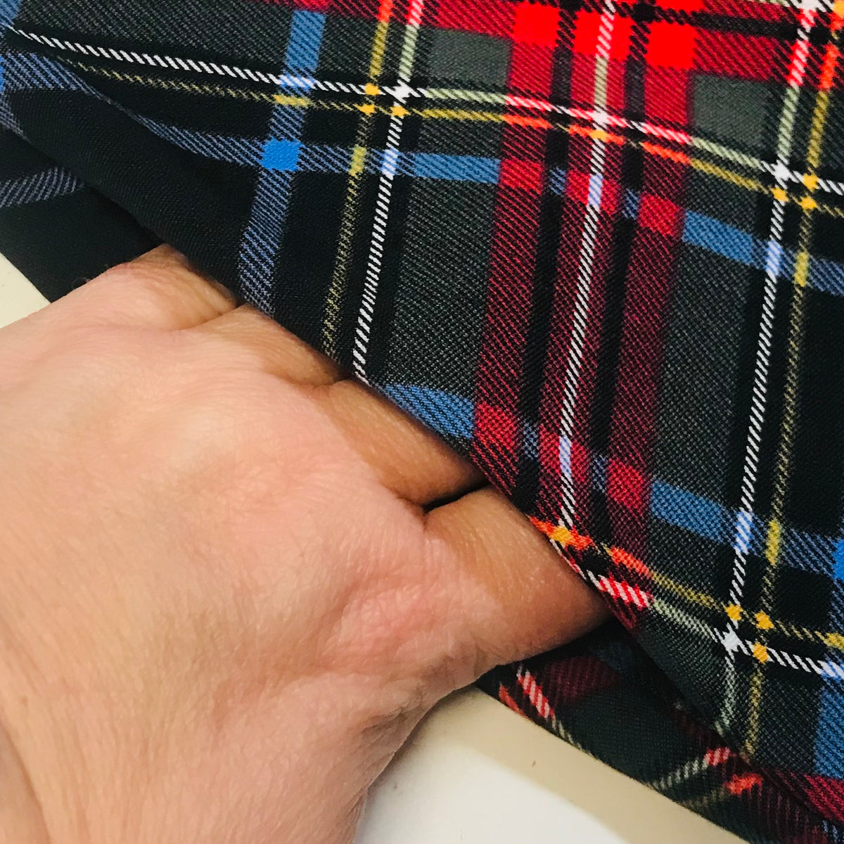 Women's Handmade Bubble Skirt - Tartan (size L)