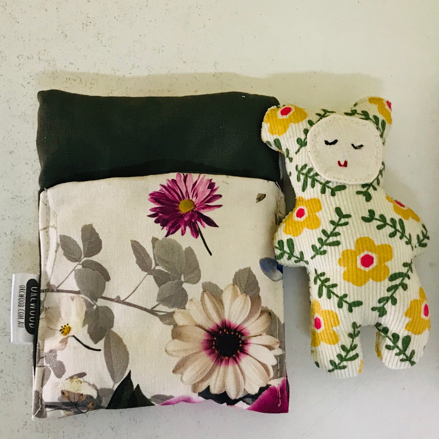 Handmade OOAK Mini Sleepy Bear with Sleeping Bag