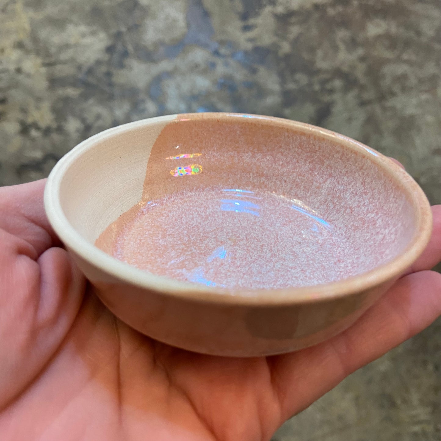 Handthrown Pottery Round Small Bowls & Trinket Dishes