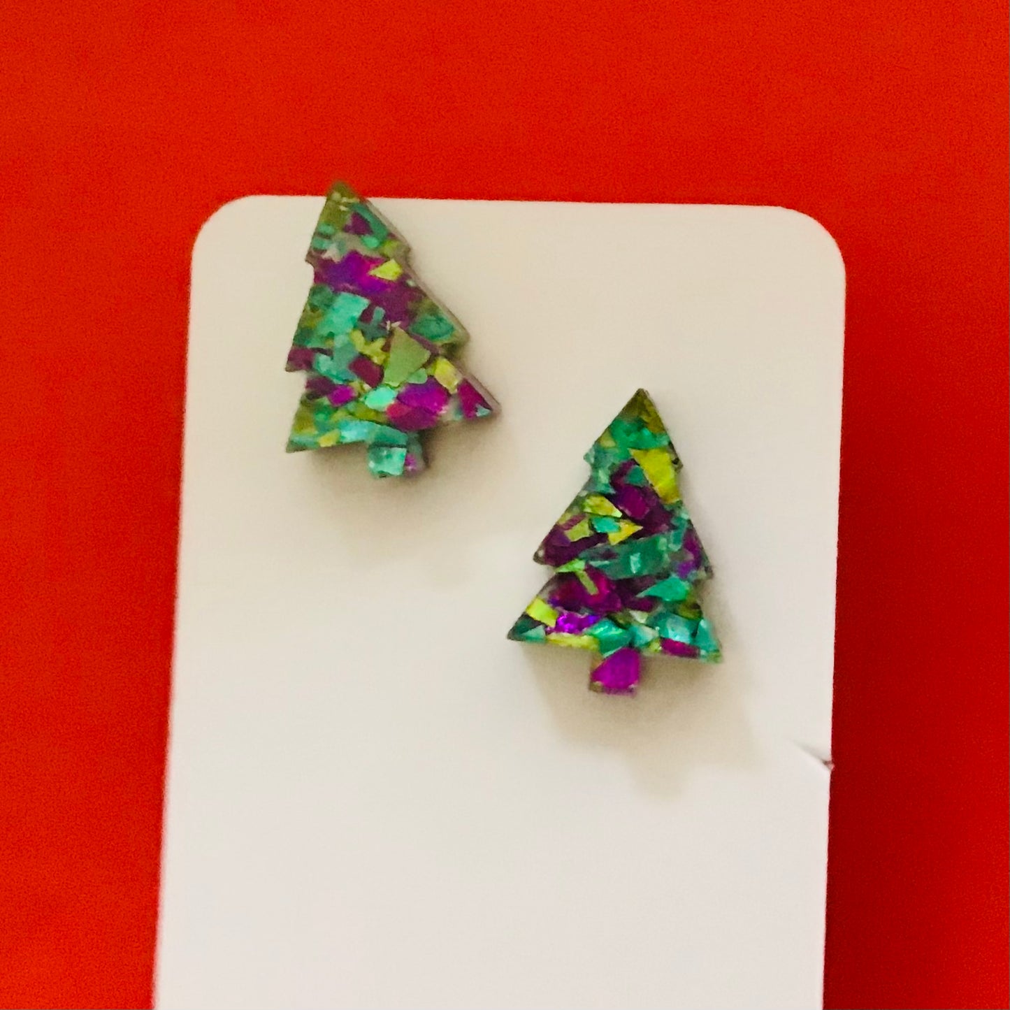 Novelty Studs Earrings - Christmas