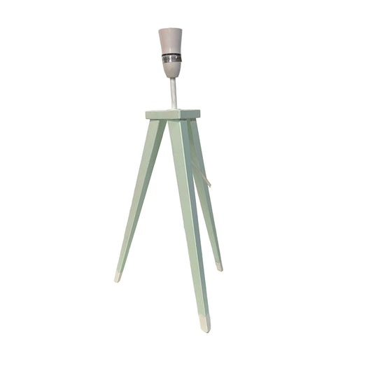 Lamp Base Only - Mint Tri Legged Table Lamp