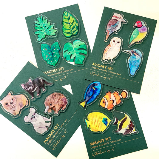 Australian Themed Magnet Set