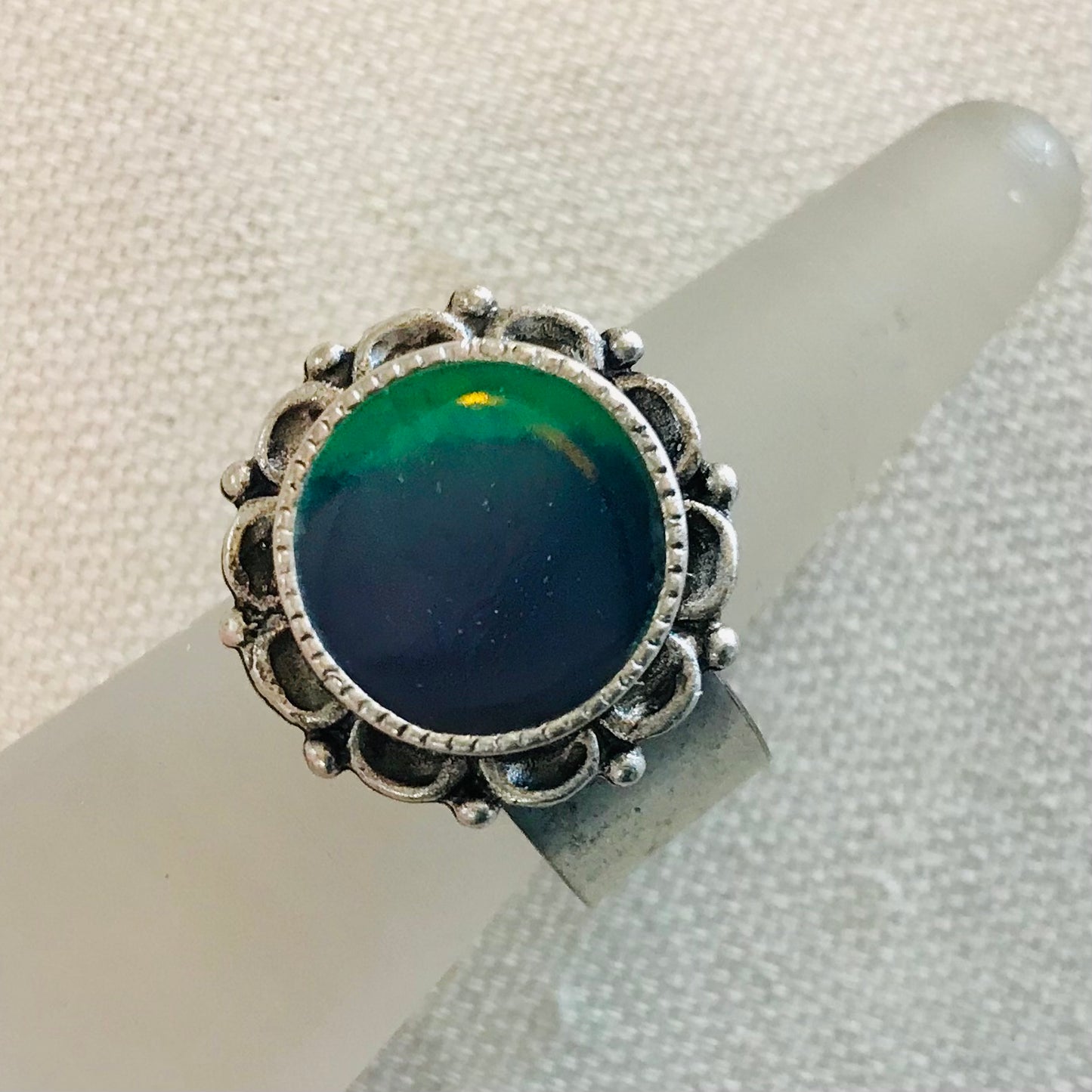 Mixed Metal & Resin adjustable rings