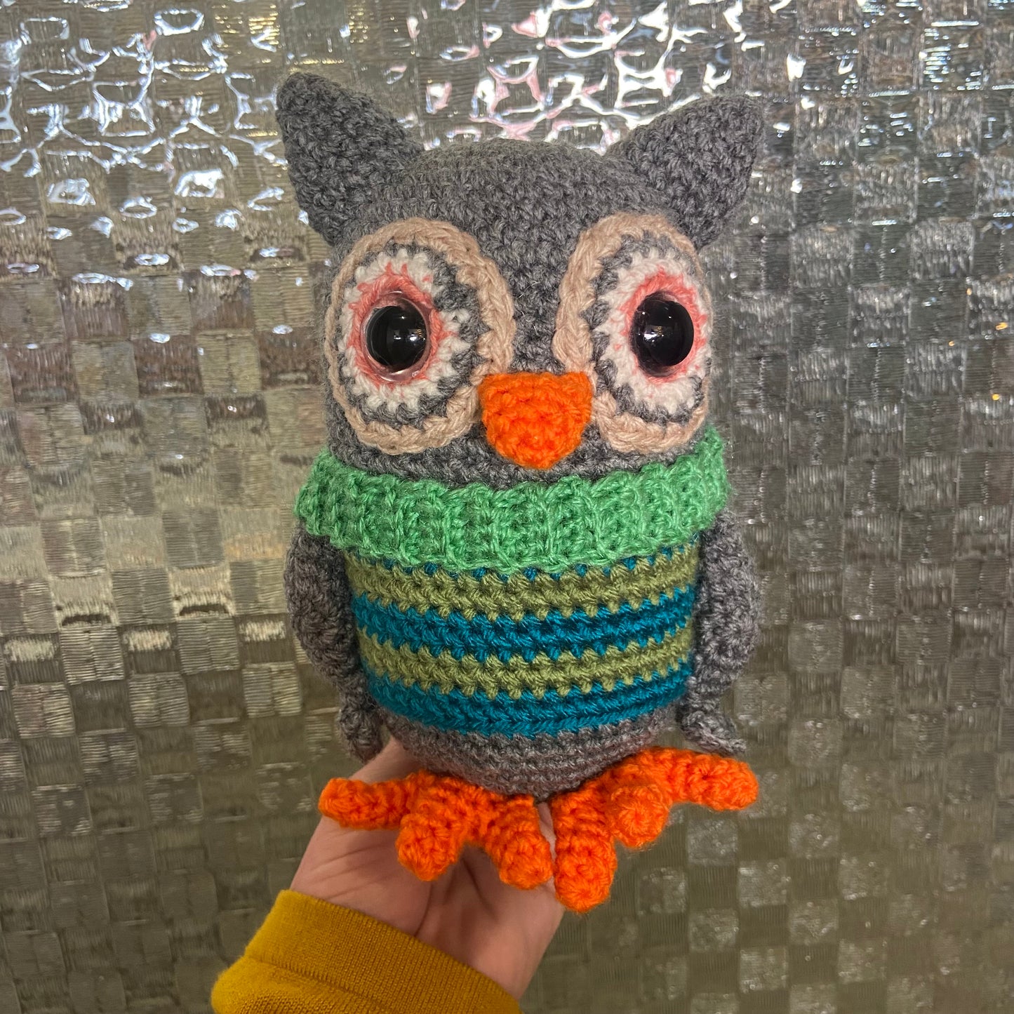 Owl Crochet Toy