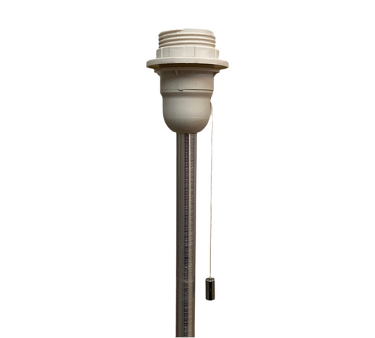 Lamp Base Only - Chrome Stick Floor Lamp