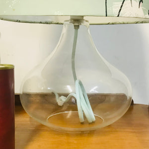 Vintage Fantasia Glass Table Lamp