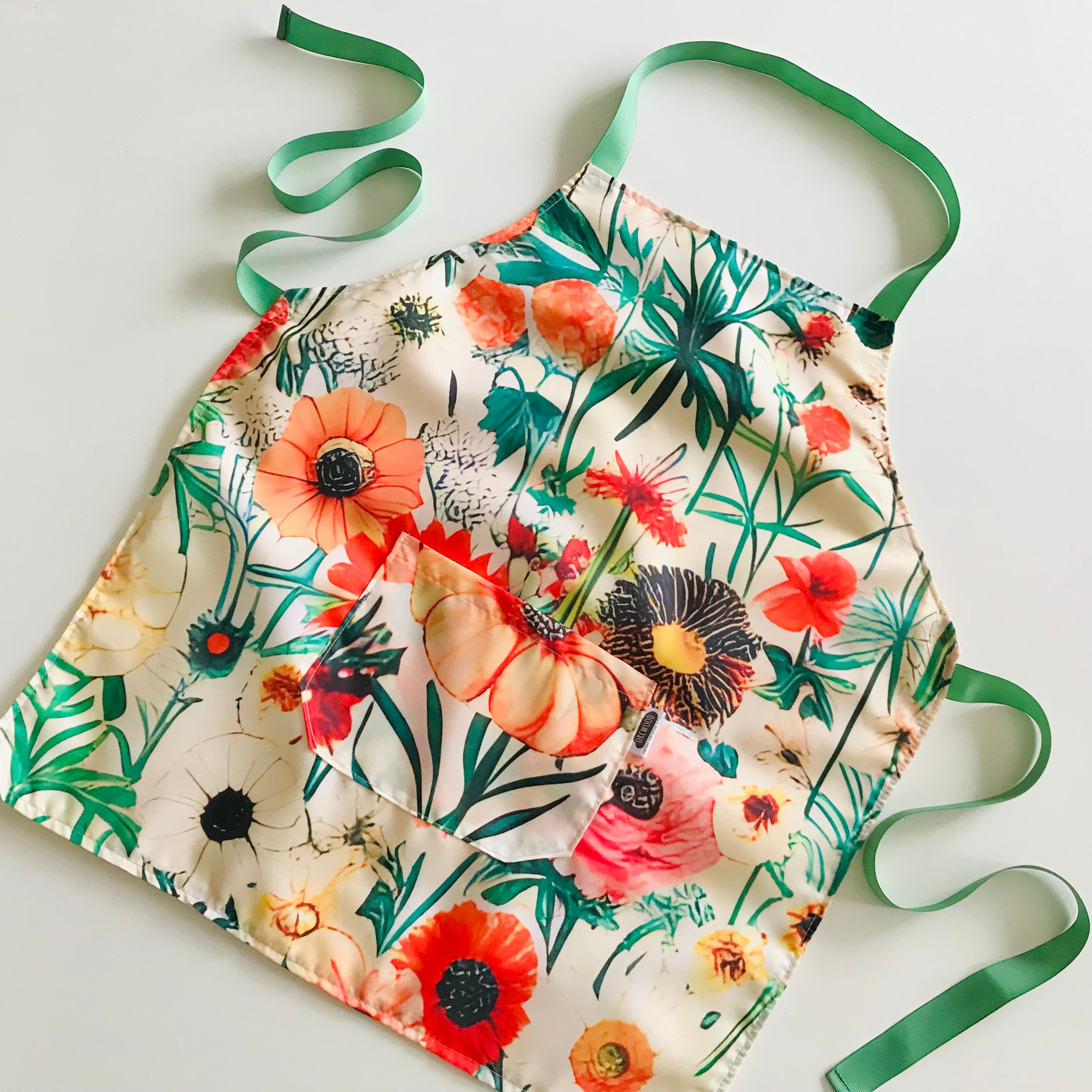 Apron (kids) - Flower Garden