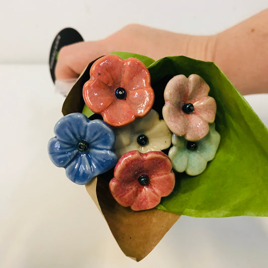 Handthrown Ceramic Forever Posies
