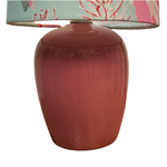 Mulberry Mid Century Table Lamp with Galahs Shade