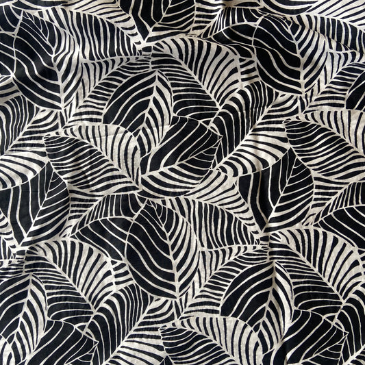 Custom Lamp Shade only - Monotone Leaves