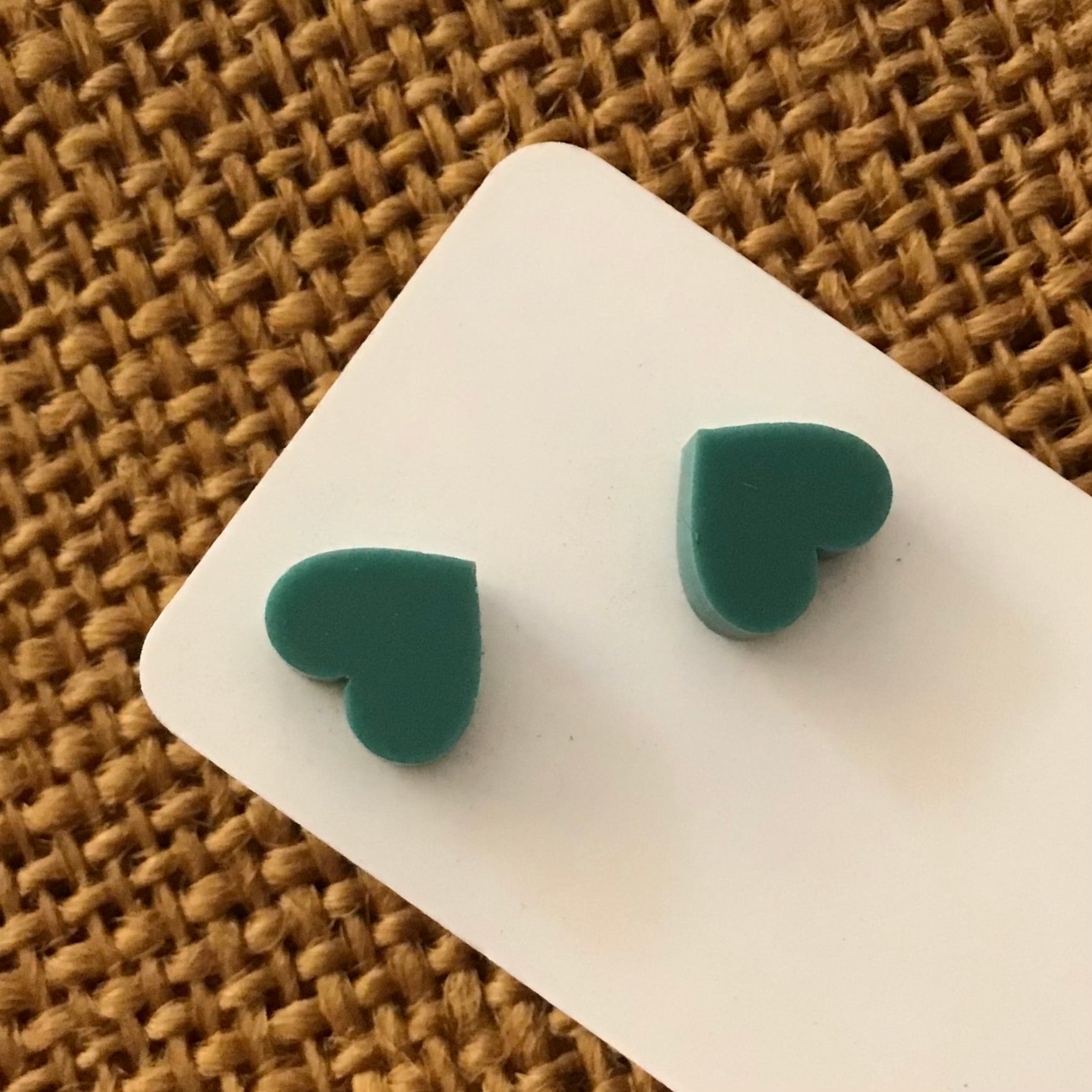 Novelty Studs Earrings - Graphic Acrylic