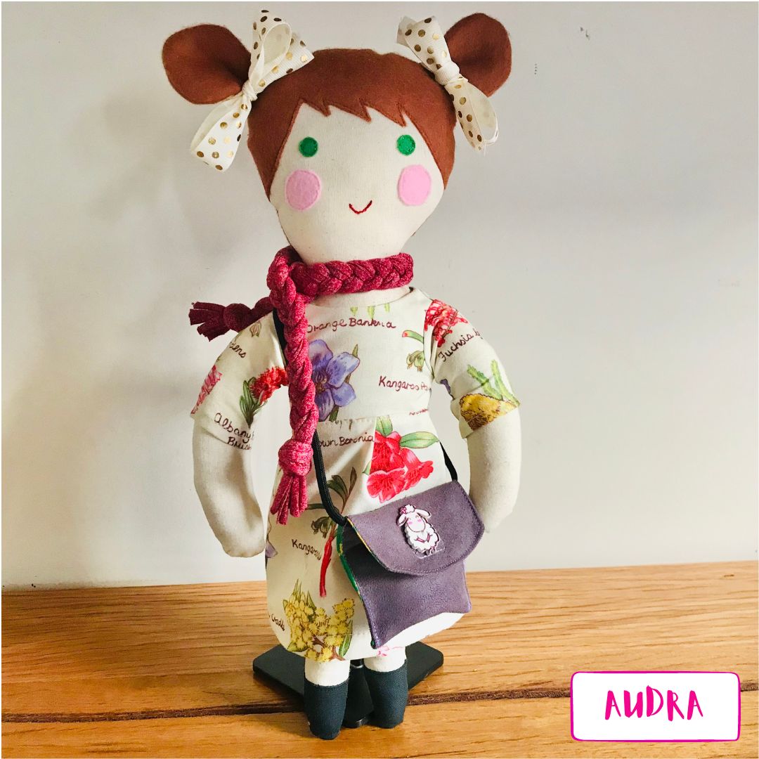 Handmade One-Of-A-Kind Best Friends Cloth Dolls