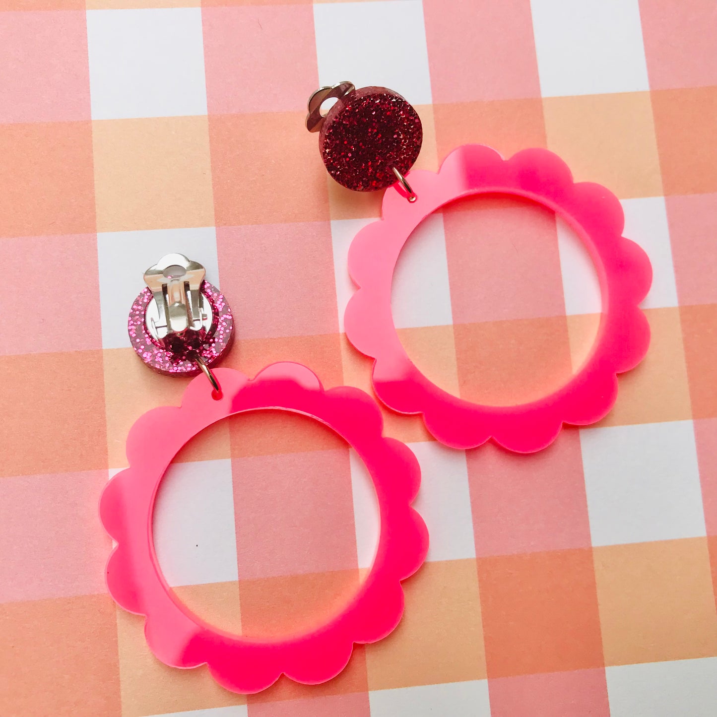 Clip On Dangle Earrings