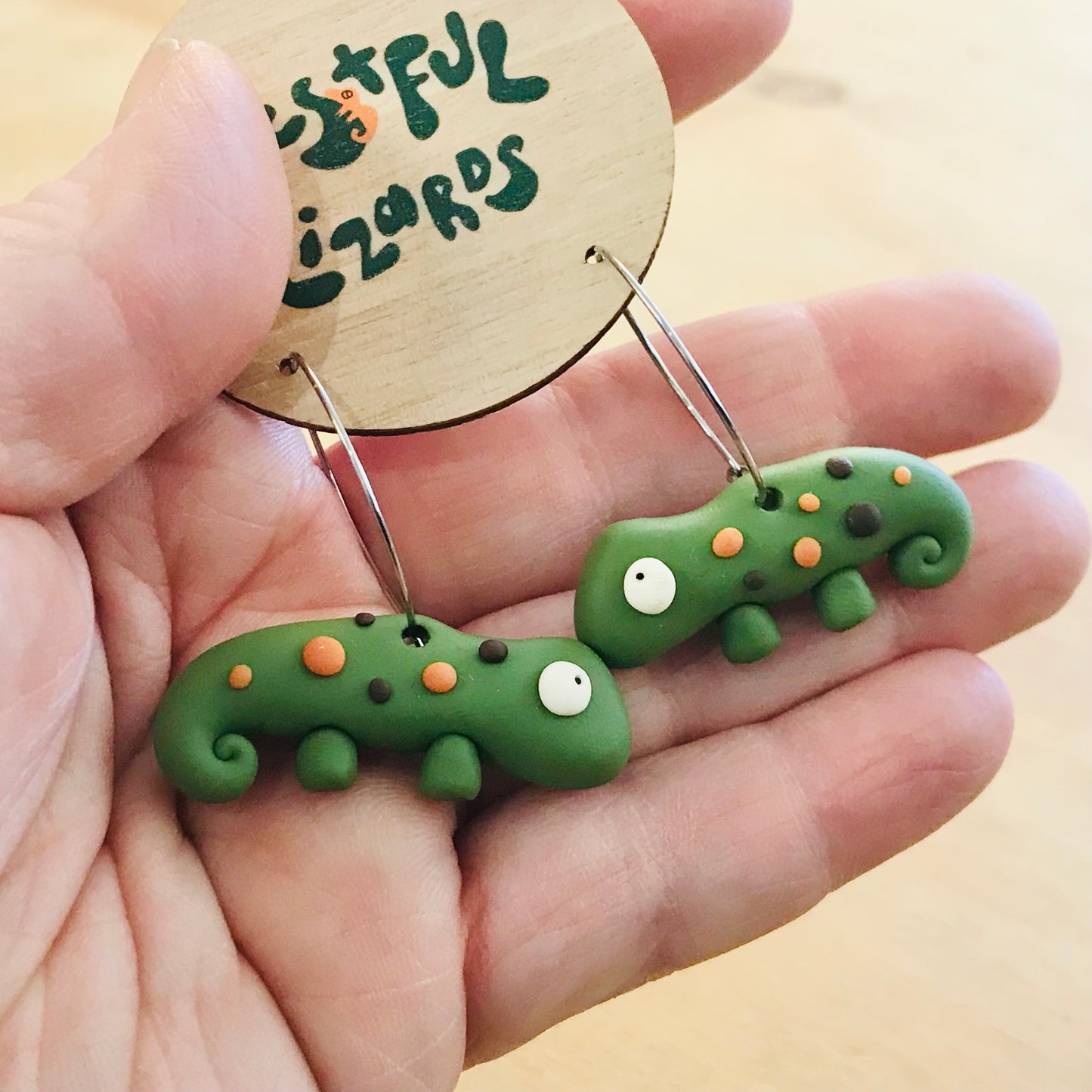 Handmade Polymer Clay Earrings