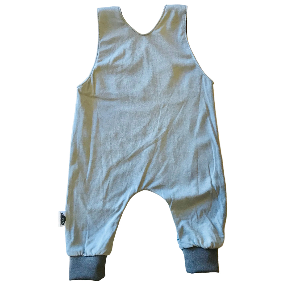 Baby Toddler Long Romper - UPCYCLED TEE Robocop