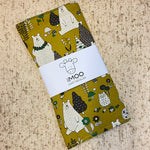 Nappy Traveller - FOREST ON MUSTARD