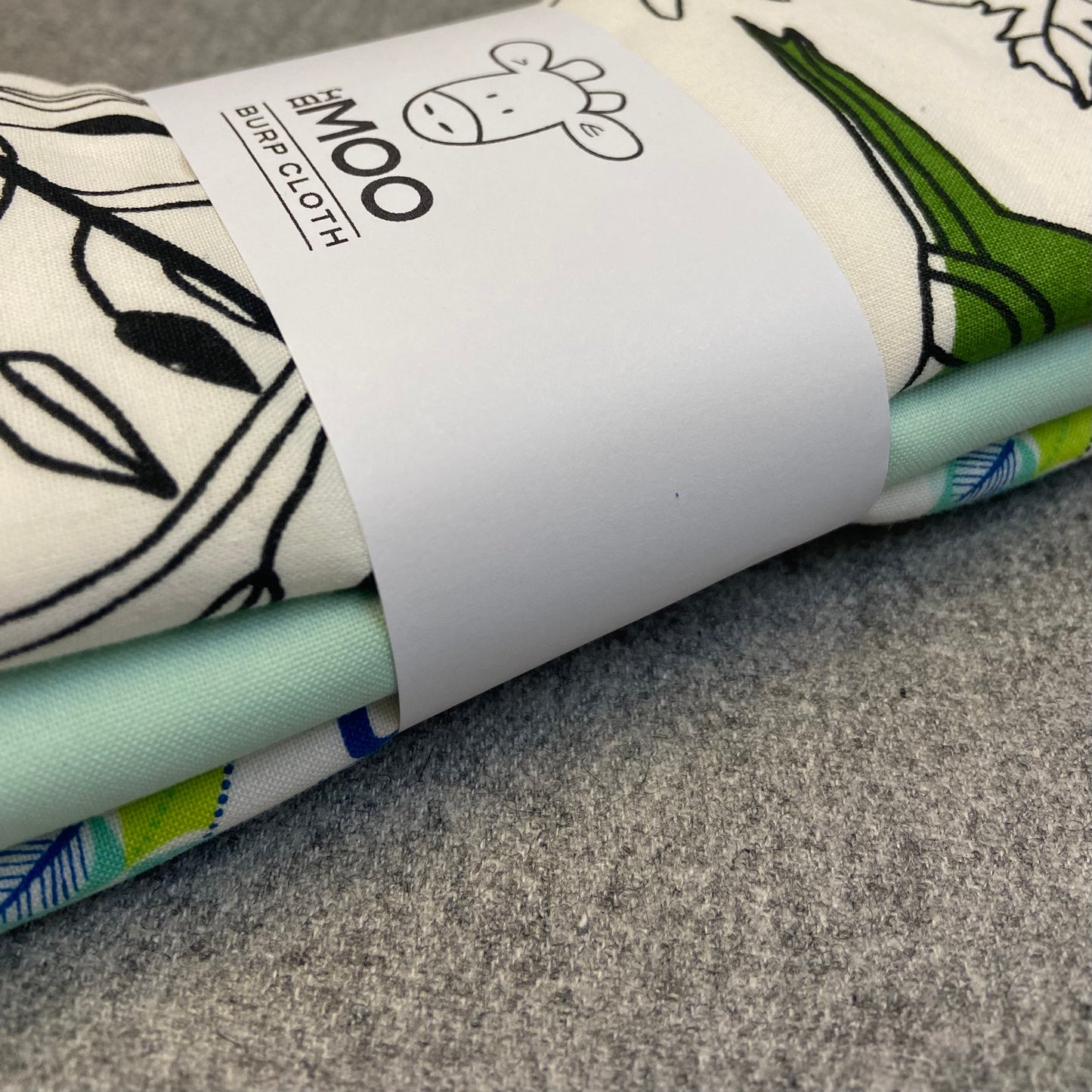 Reusable Burp Cloths (3 pack)