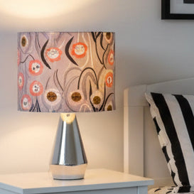 Happy Faces Grey Touch Lamp