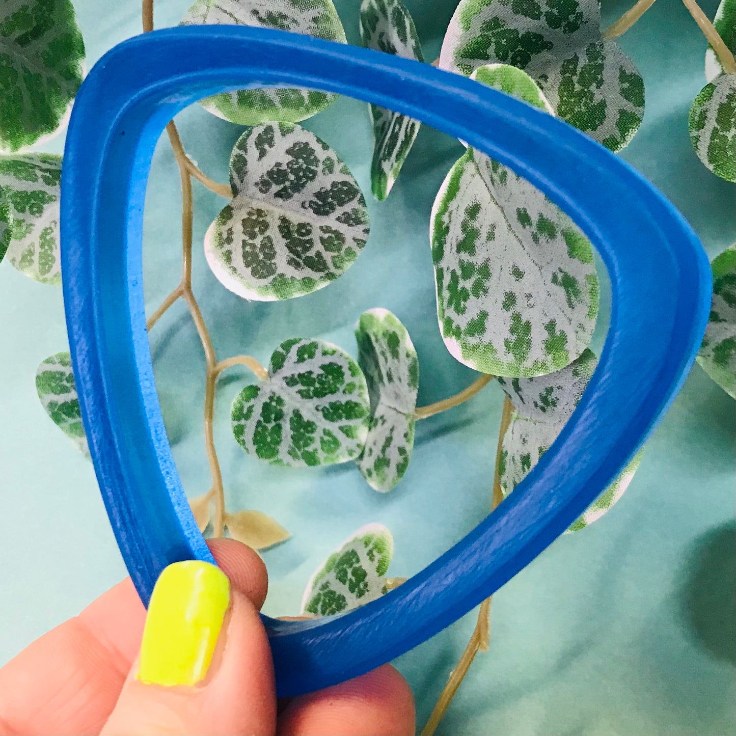 Burst of Colour Resin Bangle - Triangle Set