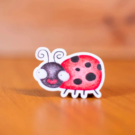 Original Illustration Die Cut Vinyl Stickers