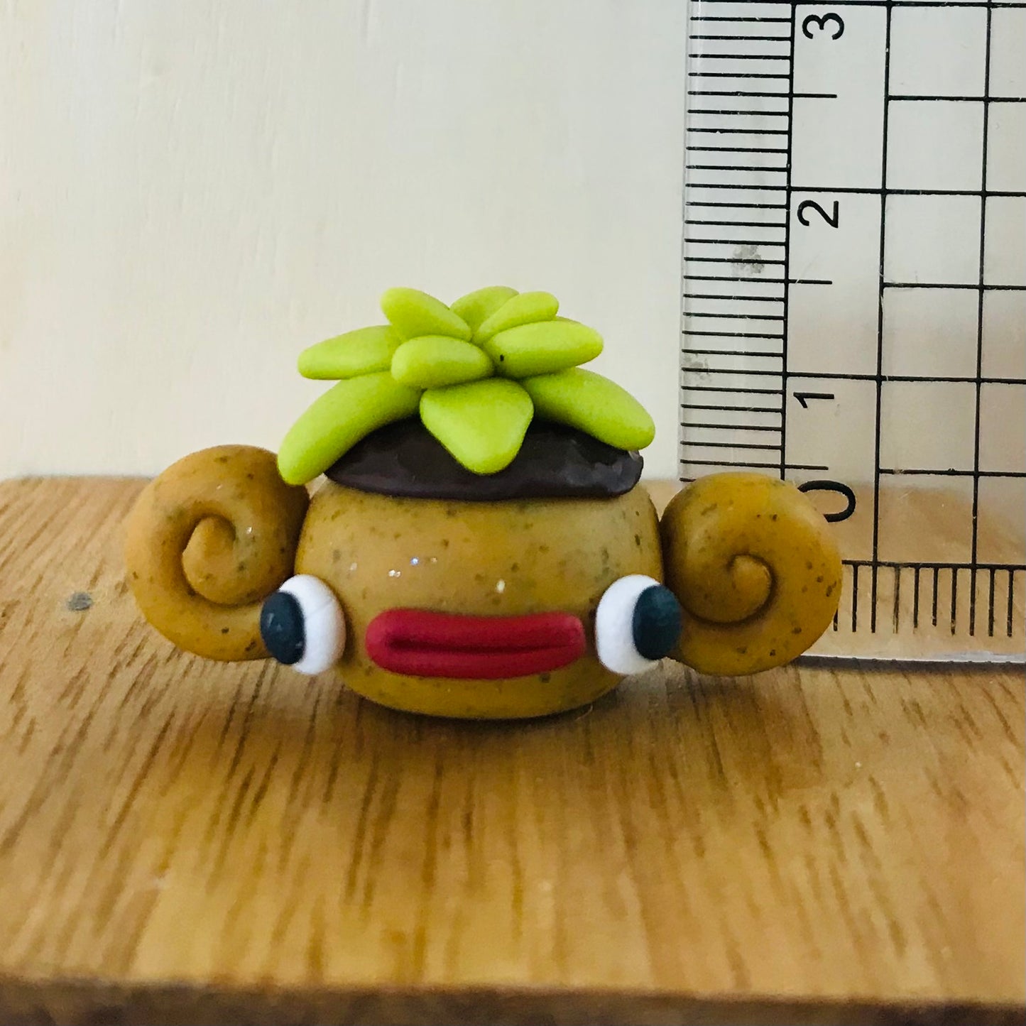 Polymer Clay Mini Pot Plant Figurines