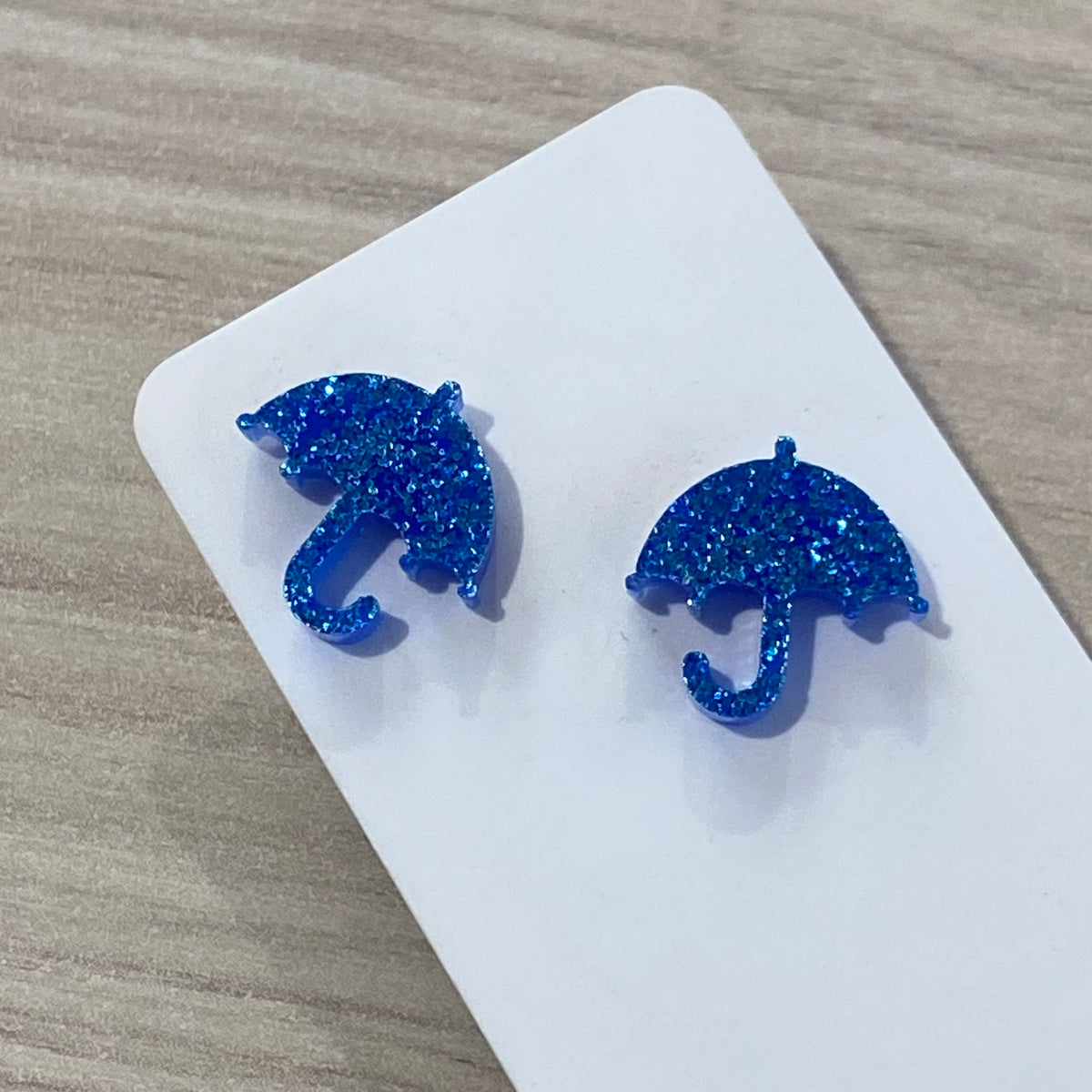Novelty Studs Earrings - Graphic Acrylic