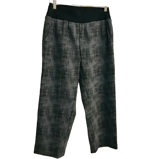 Women's Handmade Band Pants - Gravel Jacquard