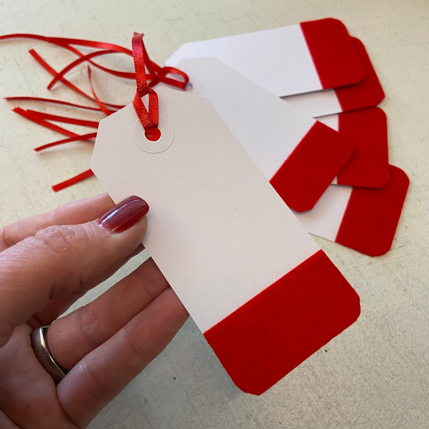Handmade Christmas Gift Tags - 6 Pack