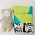 Handmade OOAK Mini Sleepy Bear with Sleeping Bag