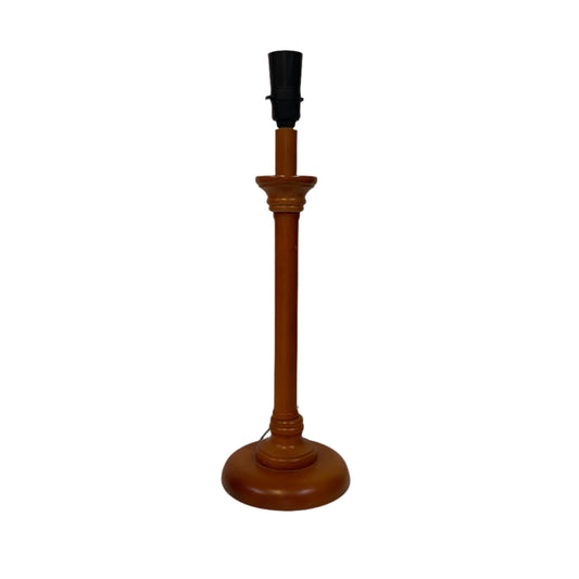 Lamp Base Only - Timber Candlestick Table Lamp