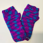 Crochet fingerless gloves - various colours