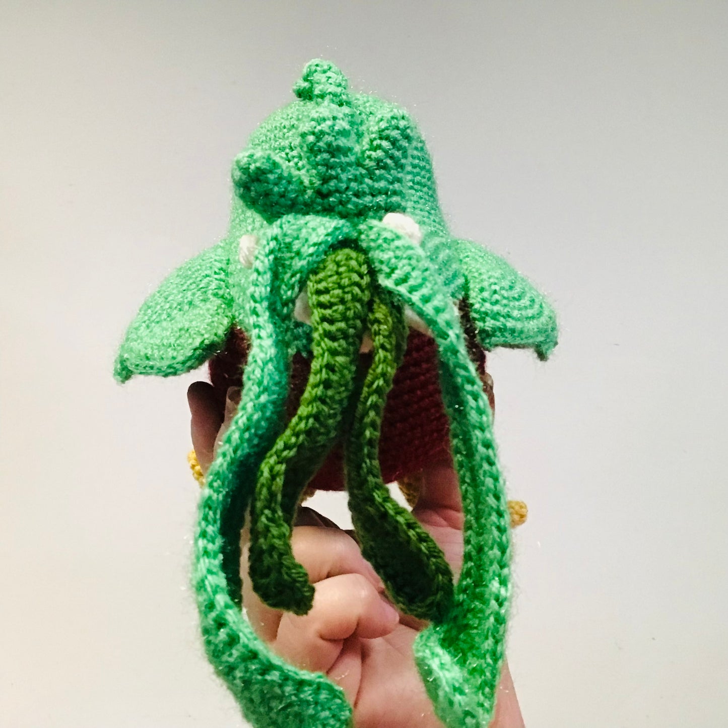 Resplendent Quetzal Amigurumi Crochet Bird Toy