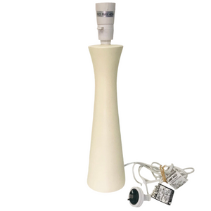 Mid Mod Lines Lamp in Green, Creams and Blues