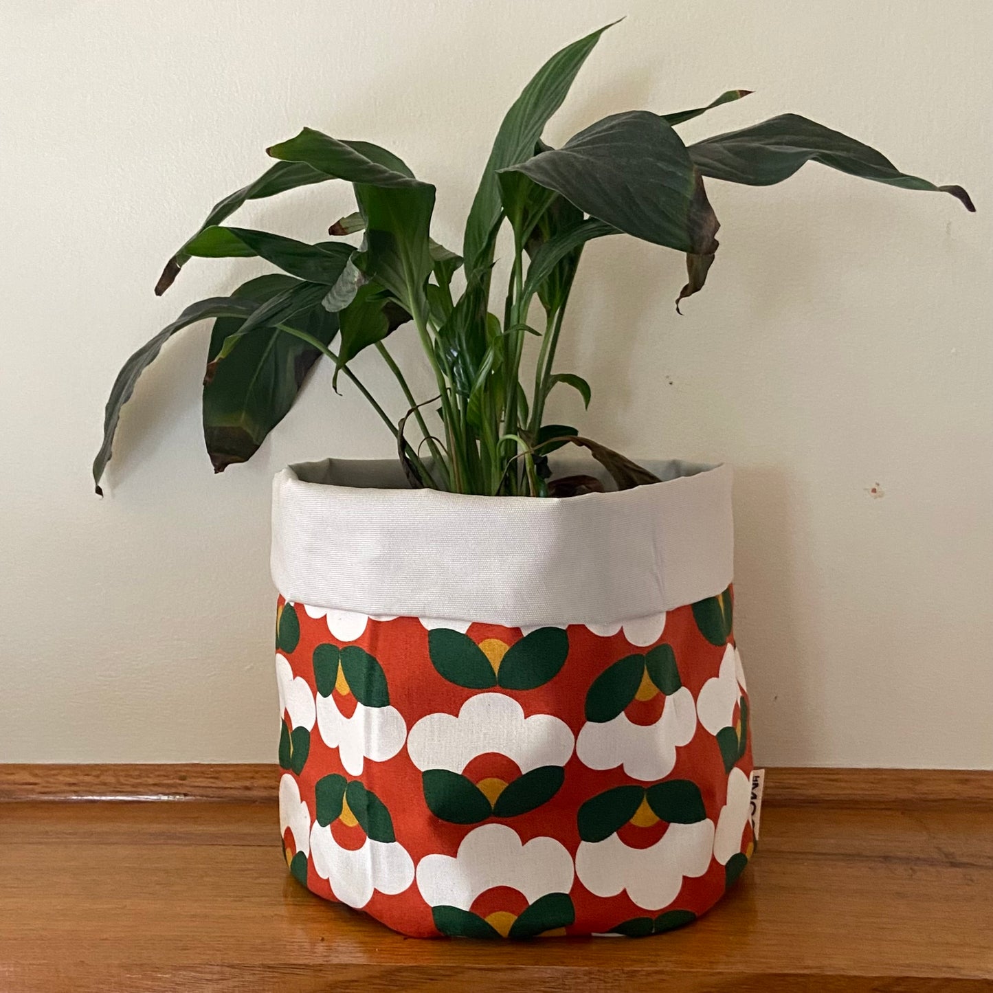 Fabric Pouch / Pot Plant Cover (medium)