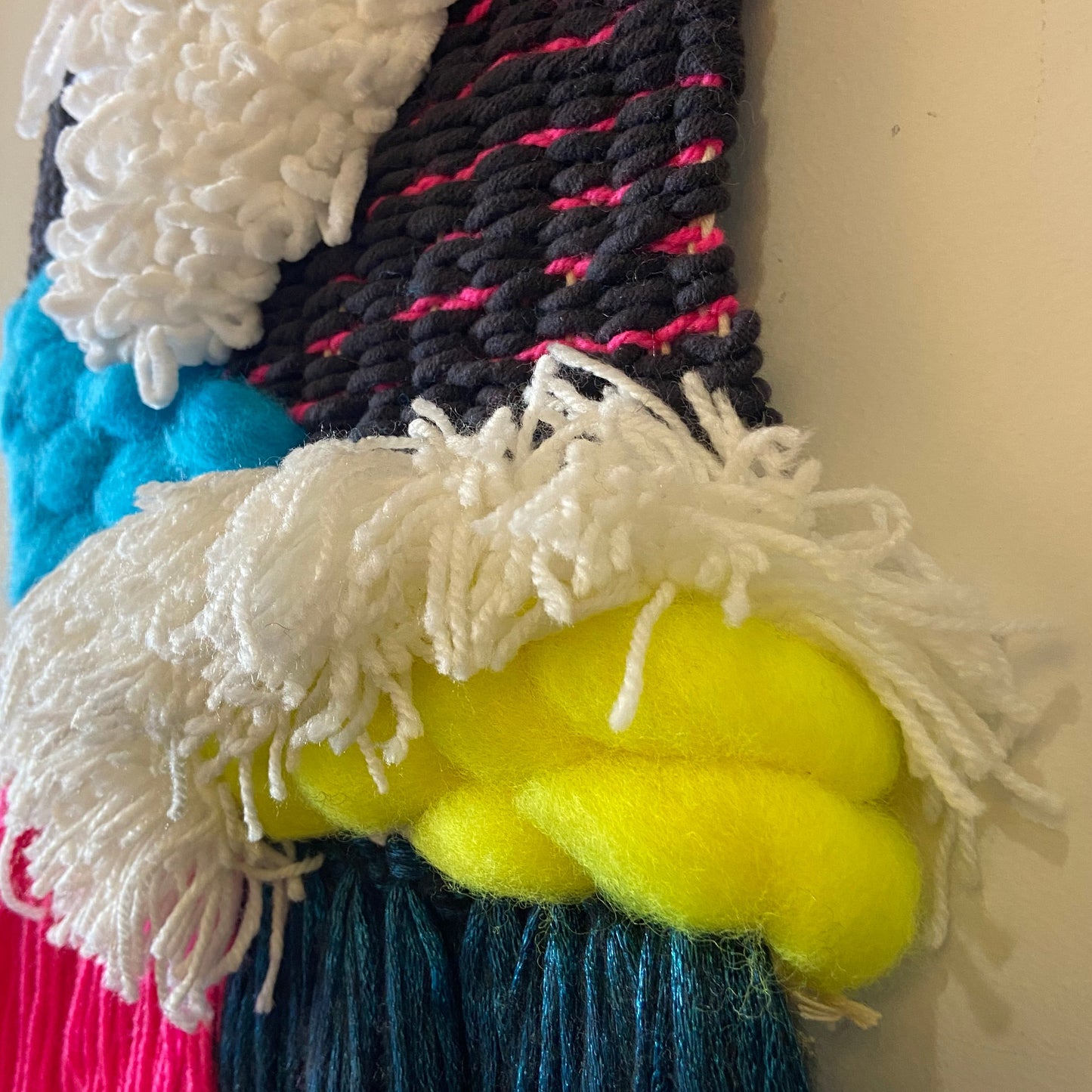 Woven Wall Art - Neon Punch