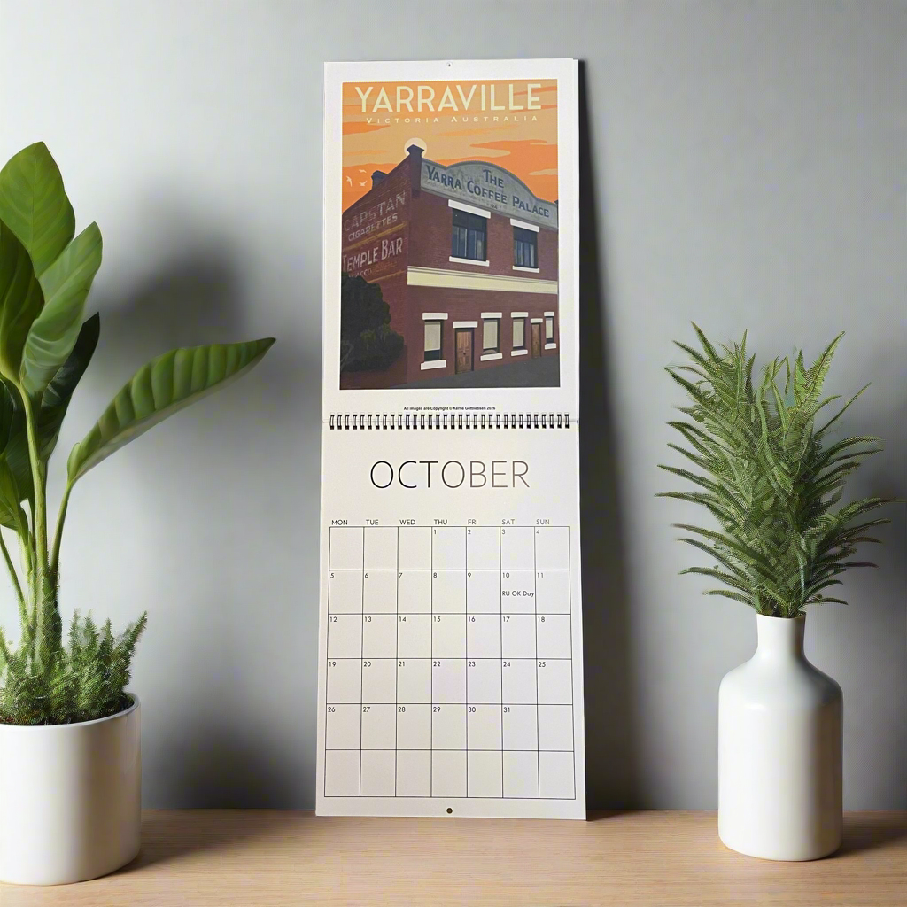 2026 Westie Wall Calendar by Kerrie Gottliebsen (A3)