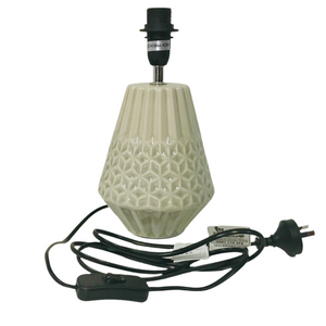 Water Floral Mini Ceramic Table Lamp
